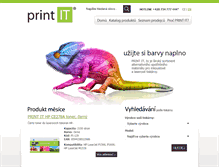 Tablet Screenshot of printit.cz